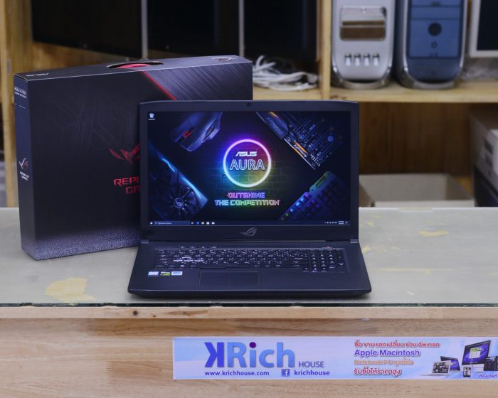 Asus ROG GL703GE / 6-Core i7-8750H RAM 16GB SSD 128GB + HDD 1TB GTX1050Ti(4GB) / 17.3