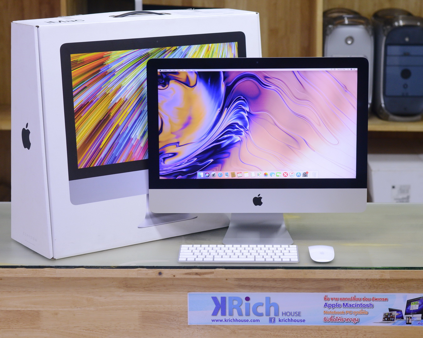 TOP MODEL – iMac 21.5-inch Retina 4K 2017 / 4-Core i5 3.4GHz RAM 8GB