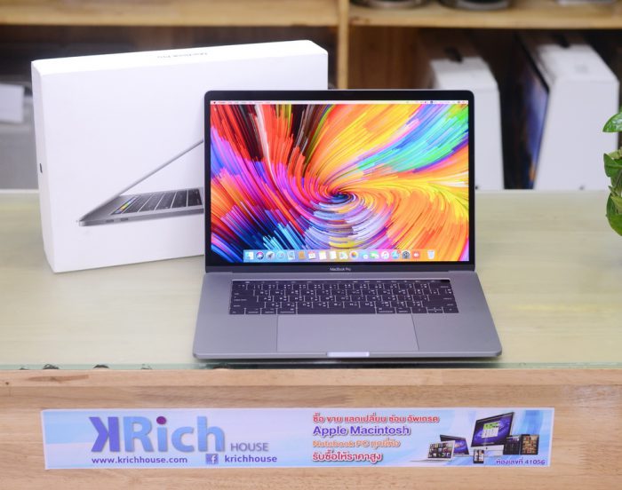 TOP MODEL – MacBook Pro 15-inch 2017 Touch Bar / Space Gray / Core-i7 / 2.9GHz / 16GB / 512GB/ FullBox /Apc. 17-1-2021