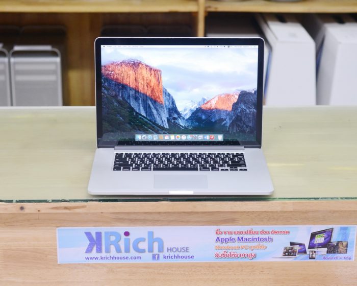 TOPMODEL – MacBook Pro 15-inch Late. 2013 – Quad-Core i7 2.3GHz / RAM 16GB / SSD 512GB
