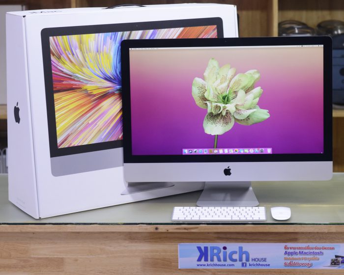 iMac 27-inch Retina 5K 2019 / 6-Core i5 3.0GHz RAM 8GB FusionDrive 1.03TB Pro 570X(4GB) / Fullbox / Warranty 29-06-2020