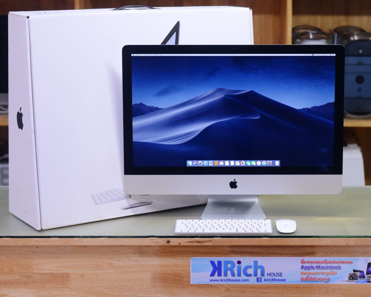 iMac 27-inch Retina 5K 2017 / 4-Core i5 3.4GHz RAM 8GB FusionDrive 1