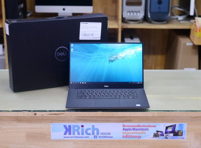 Dell XPS 15-9560 / 4-Core i7-7700HQ RAM 16GB SSD 512GB GTX1050(4GB) / *4K Touchscreen-Display , Color Gamut 100% Adobe RGB / Win10License / FullBox / Onsite Warranty 08-07-2021