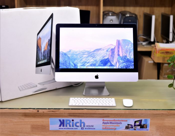 iMac 21.5-inch Late 2015 / Quad-Core i5 2.8GHz RAM 8GB HDD 1TB Iris Pro 6200 (1.5GB) / Full Box