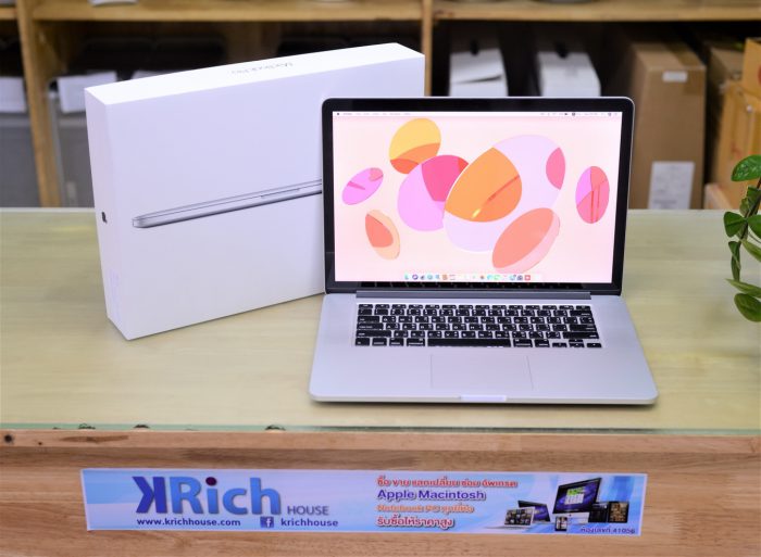 TOP MODEL - MacBook Pro Retina 15-inch Mid 2015 / 4-Core i7 2.5GHz RAM 16GB SSD 512GB R9 M370X(2GB) / *New Top Case