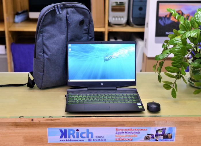 HP Pavilion Gaming Laptop 15inch / Core i5-9300H 2.4GHz RAM 16GB SSD 256GB + HDD 1 TB / NVIDIA GeForce GTX 1650 (4GB GDDR5)/ Full HD IPS 60Hz / Bag * Warranty 26-6-2021