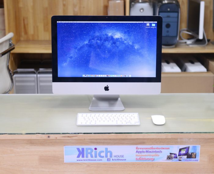 iMac 21.5-inch Mid 2011 / Quad-Core i5 2.5GHz RAM 12GB (Upgrade) SSD 480GB* Radeon HD 6750M (512MB) /Mouse + Keyboard