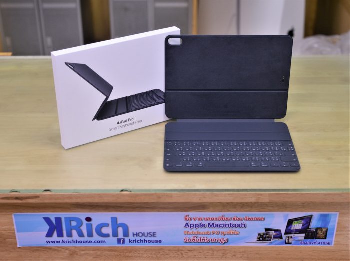Smart Keyboard Folio iPad Pro (11-inch) สีเทาชาร์โคล /Box * Warranty 5-10-2020