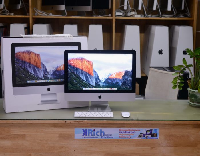 TOP MODEL - iMac 21.5-inch Retina 4K Late 2015 / Core i5 /3.1GHz/ RAM 8GB /HDD 1TB Iris Pro 6200(1.5GB) / Full Box