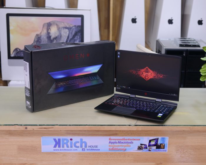 HP OMEN i7-8750H CPU 2.2GHz RAM 8GB SSD128GB+HDD1TB GeForce GTX1050Ti (4 GB) Full HD 144Hz / Box * Warranty onsite 11-12-2020