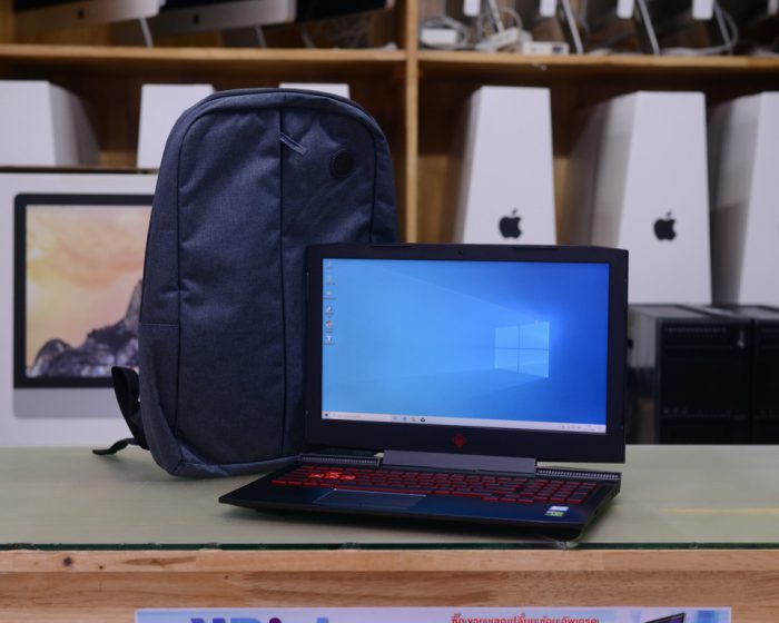 HP OMEN 15-CE022TX Intel Quad-Core i7-7700HQ 2.80GHz. RAM 12GB. SSD 128GB. + HDD 1TB. HP Bag. HP Warranty 22-03-2020