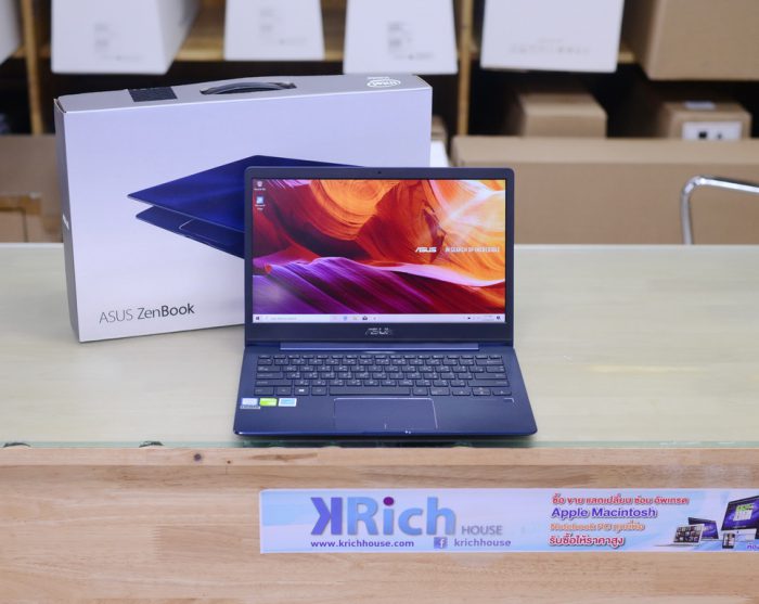 ASUS ZENBOOK UX331UN-EG080TS / Core i5-8250U /1.6GHz / Ram 8GB / SSD 512GB / NVIDIA GEFORCE MX150 / Wrt. 22-10-2020 / FullBox