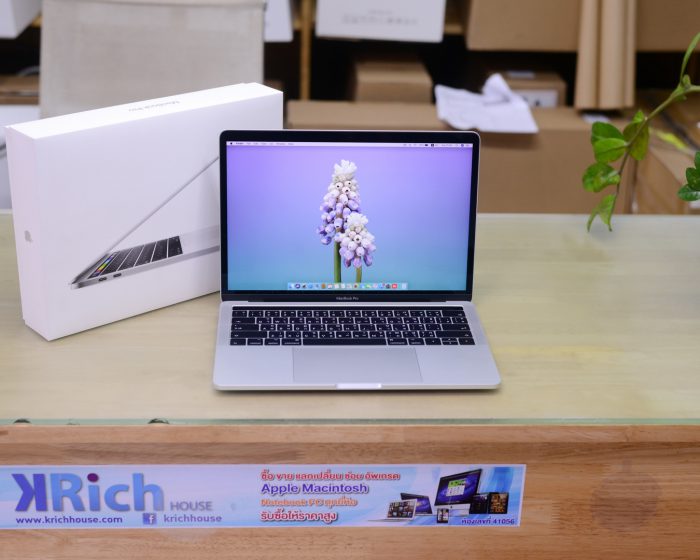 TOP MODEL - MacBook Pro 13-inch 2017 -Touch Bar (Silver) / Core i5 3.1GHz RAM 8GB SSD 512GB Iris Plus 650(1.5GB) / Box