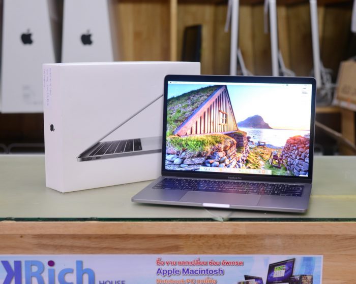 MacBook Pro Retina 13-inch Core i5 2.0GHz. Ram 8GB. SSD 256GB. 2016. Space Gray ( Non Touch Bar ) ( New Display )
