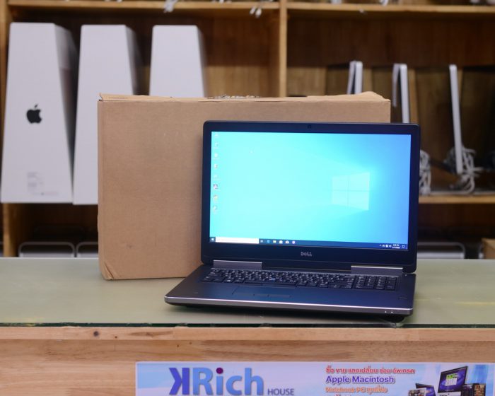 Dell Precision 7720 Intel Xeon E3-1535M v6 3.10GHz. Ram 64GB. SSD 1TB. + HDD 1TB. VGA Quadro P5000. ( 4K Display ) Full Box Dell On-site+Accidental Damage 17-10-2022