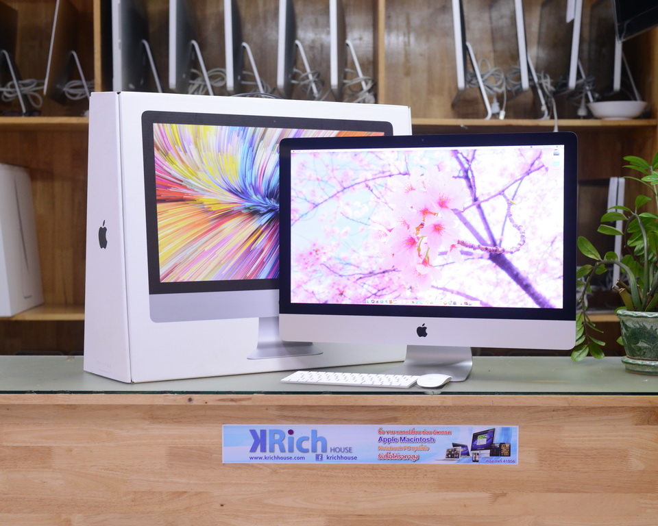 iMac 27-inch Retina 5K 4-Core i5 3.8GHz. RAM 40GB. HDD 2TB+SSD 128GB