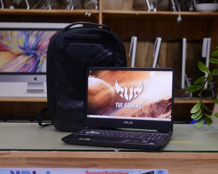 Asus TUF Gaming FX505DT-AL106T AMD Ryzen 5-3550H 2.10GHz. Ram 8GB. SSD 512GB. VGA GTX 1650. ( Full HD IPS 120Hz ) + Bag Asus Warranty 08-01-2022