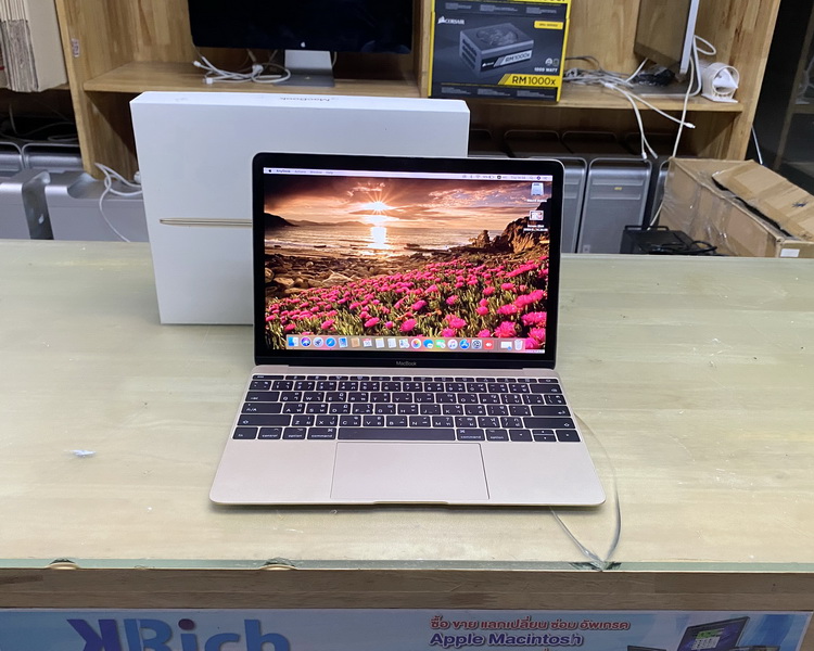MacBook 12” Retina 2017 Core m3 1.2GHz. RAM 8GB SSD 256GB HD Graphics