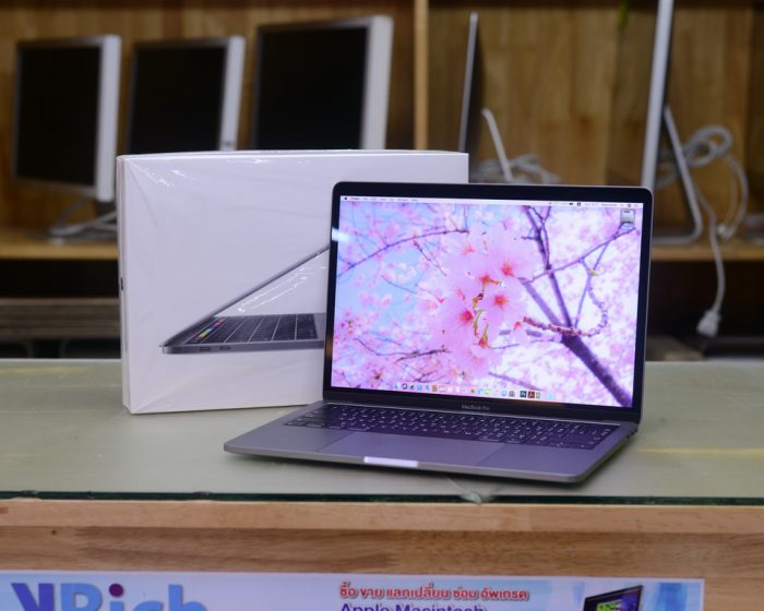 MacBook Pro 13-inch 4-Core i5 2.4GHz. RAM 8GB. SSD 512GB. 2019. ( TOP MODEL ) Touch Bar ( Space Gray ) Full Box Apple Warranty 11-11-2020