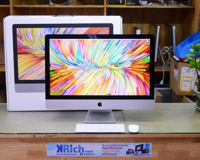 iMac 27-inch Retina 5K 2019 / 6-Core i5 3.1GHz RAM 8GB Fusion Drive 1.03TB Pro 575X(4GB) / Full Box * Warranty 15-11-2020