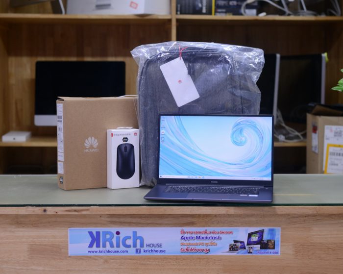 Huawei MateBook D15 R5 Ryzen 5-3500U 2.10GHz. Ram 8GB. SSD 256GB.+HDD 1TB Full Box + Mouse+Bag Huawei Warranty 22-03-2022