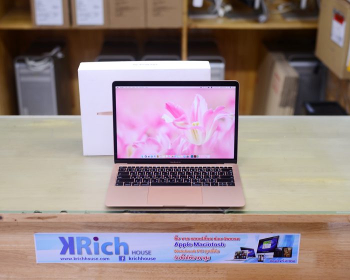 MacBook Air 13” 2019 (Gold) / Core i5 1.6GHz RAM 8GB SSD 128GB Intel UHD 617 (1.5GB) / Full Box / New Display * Apple Warranty 16-08-2020
