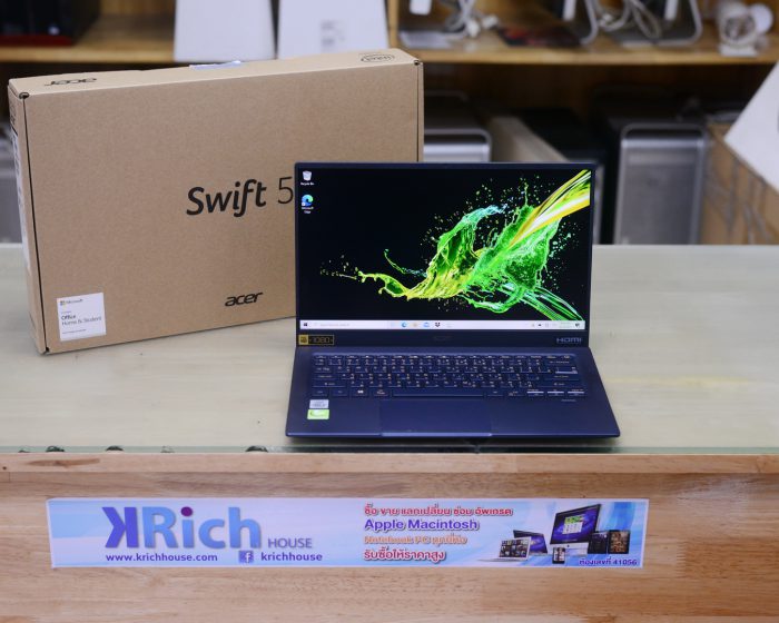 Acer Swift SF514-54T-50B2 Touch Screen (Charcoal Blue) i5-1035G1 1.0 GHz RAM 8GB SSD 512GB *Touch Screen 60 Hz / Full Box / Win10+Office / * Warranty 22-11-2020