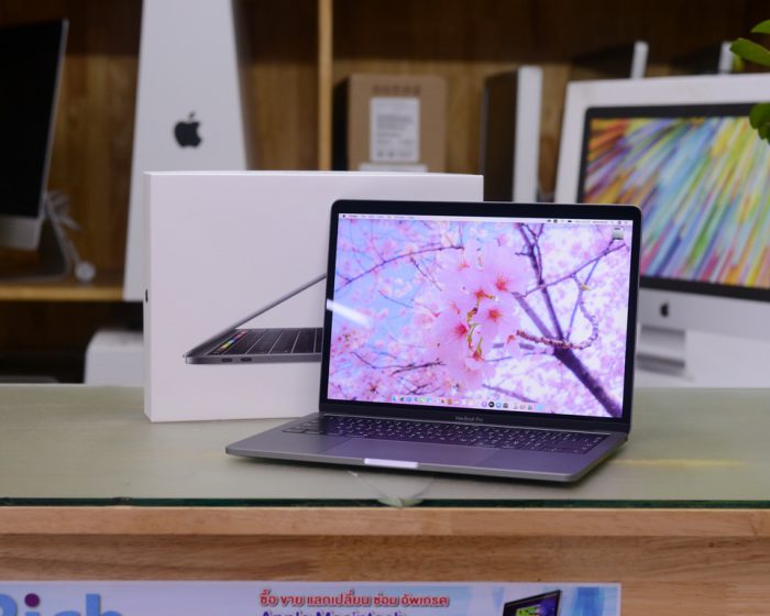 MacBook Pro 13-inch 4-Core i5 1.4GHz. RAM 8GB. SSD 128GB. 2019. Touch Bar ( Space Grey ) Full Box Apple Warranty 17-02-2021