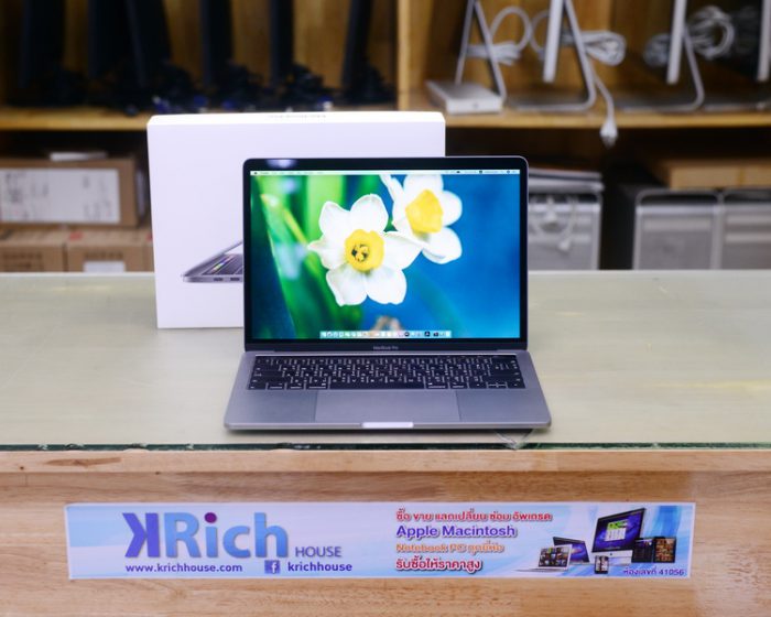 MacBook Pro13″2019 Touch Bar (Space Gray) i5 1.4GHz RAM 8GB SSD 256GB Iris Plus Graphics 645 / Box * Warranty 26-02-2021