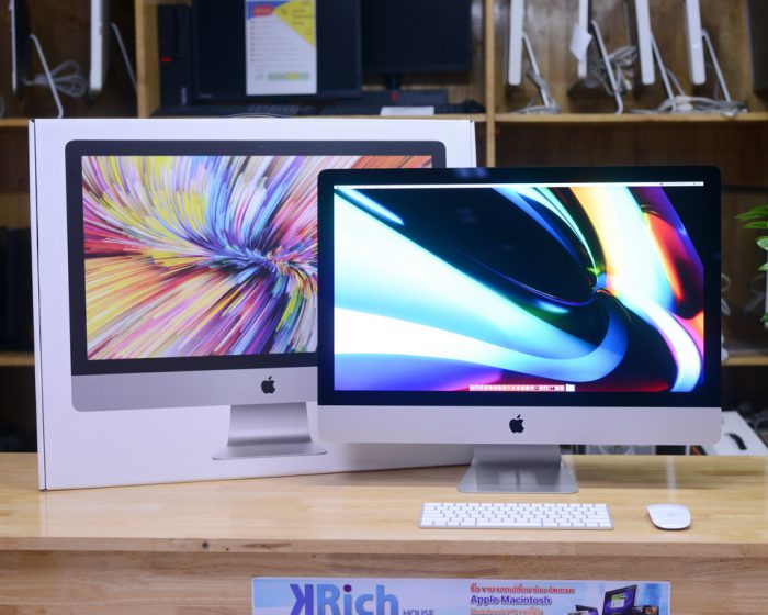 iMac 27-inch Retina 5K 6-Core i5 3.1GHz. RAM 8GB. SSD 256 GB 2020. Full Box / Apple Warranty 02/12/2021