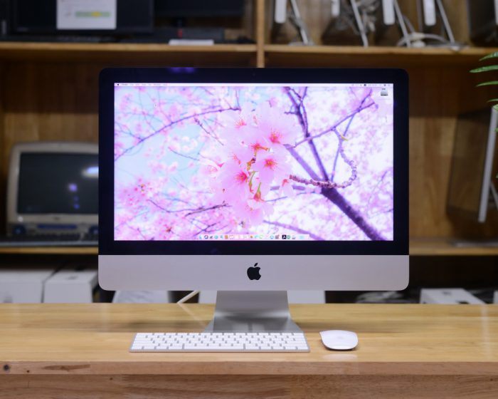 iMac 21.5-inch Retina 4K Quad-Core i5 3.0GHz. RAM 8GB. HDD 1TB. Radeon Pro 555. 2017.