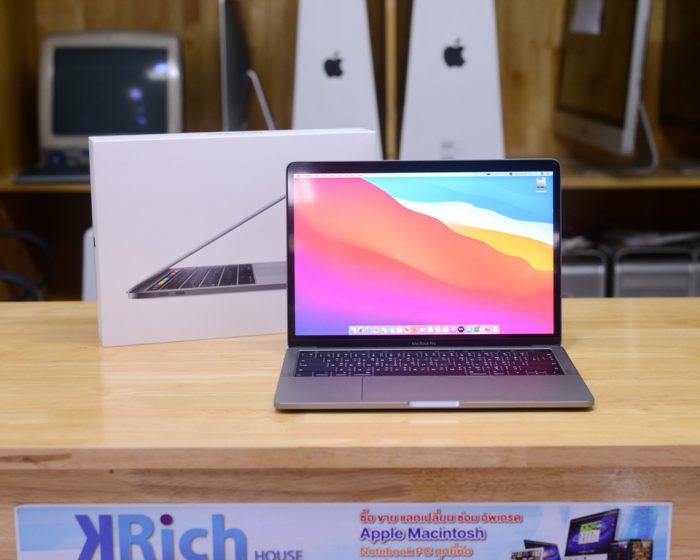 MacBook Pro Retina 13-inch Quad-Core i5 2.3GHz. Ram 8GB. SSD 256GB. Touch Bar 2018. (Space Grey) Apple Care 17/03/2022  Full Box