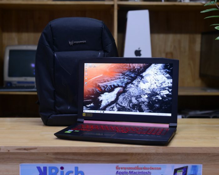 Acer NITRO AN515-52-783E Intel 6-Core i7-8750H 2.20GHz. Ram 16GB. SSD 128GB.+HDD 1TB. VGA GTX 1050. + Bag Acer Onsite Warranty 22-05-2021