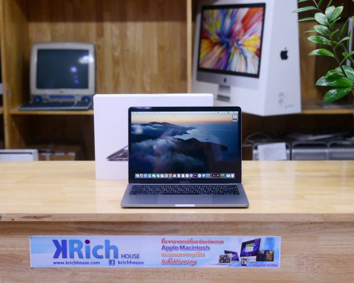 MacBook Pro13″2019 Touch Bar (Space Gray) i5 1.4GHz RAM 8GB SSD 128GB Iris Plus Graphics 645 / Box * Apple Warranty 13-02-2021