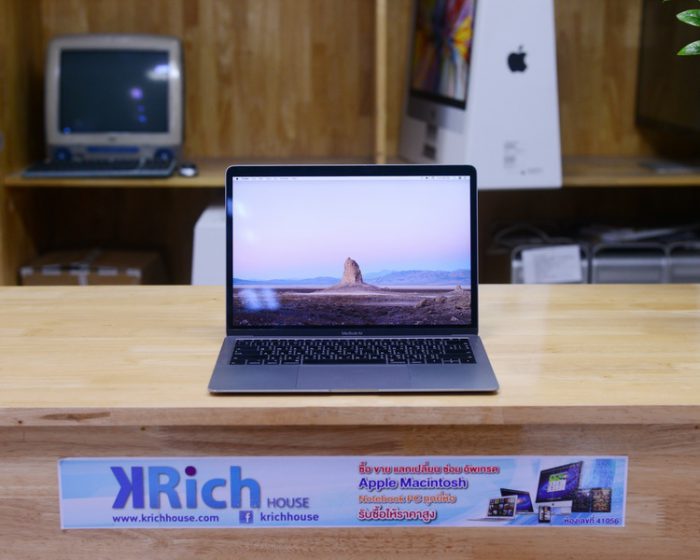 MacBook Air Retina 13-inch 2018 (Space Gray) / Core i5 1.6GHz RAM 8GB SSD 128GB UHD 617(1.5GB)