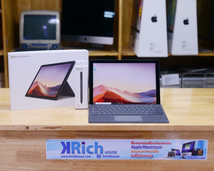 Microsoft Surface Pro 7 / Intel Core i7-1065G7 1.30GHz RAM 16GB SSD 256GB / Box + Surface Pen + Type Cover Keyboard * Microsoft Warranty 13-03-2021