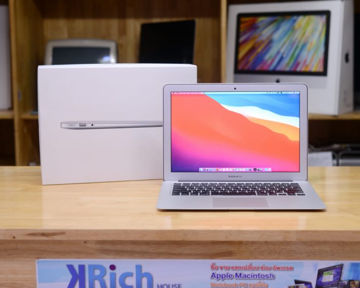 MacBook Air 13-inch Intel Core i5 1.6GHz Ram 4GB SSD 256GB Early 2015 Full Box