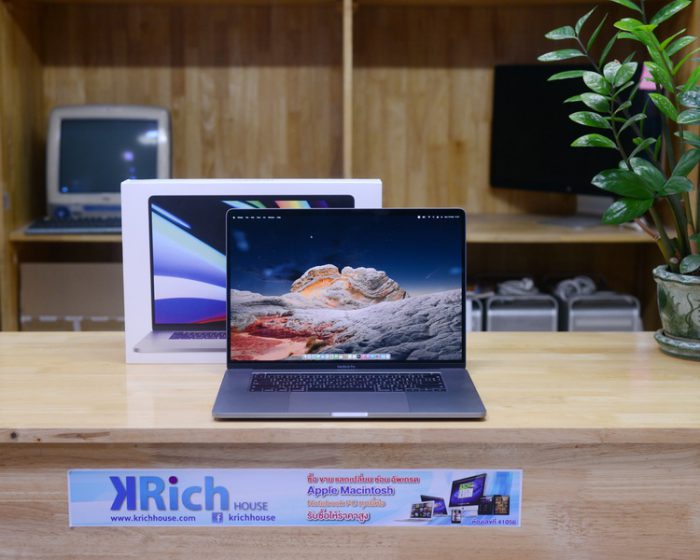 TOP Model - MacBook Pro Retina 16-inch 2019 Touch Bar (Space Gray) 8-Core i9 2.3GHz. RAM 16GB SSD 1TB / Box
