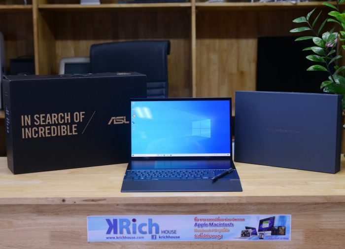 ASUS ZenBook Pro Duo UX581GV Intel Core i7-9750H 2.6GHz Ram 32GB SSD 1TB + ASUS Pen+Discrete palm rest / Full Box