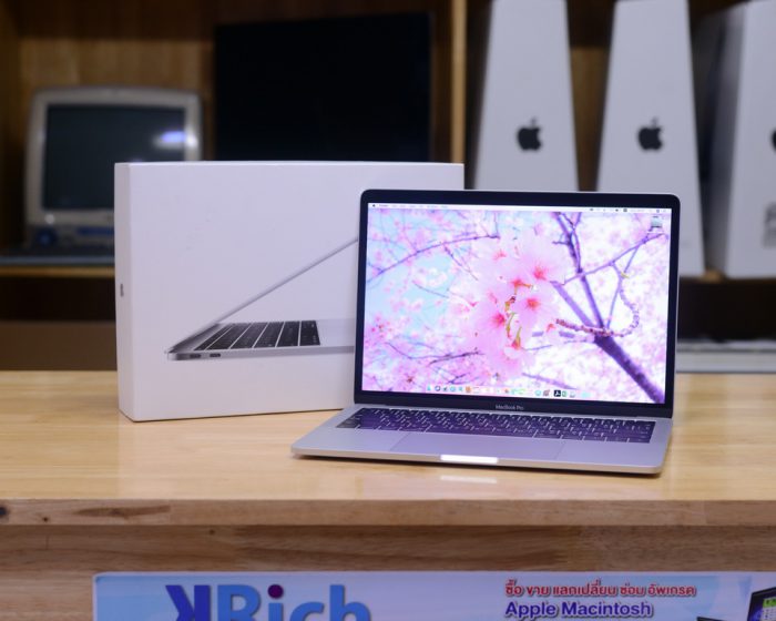 MacBook Pro Retina 13-inch Core i5 2.0GHz. Ram 8GB. SSD 256GB. 2016. Silver. ( Non Touch Bar ) Full Box.