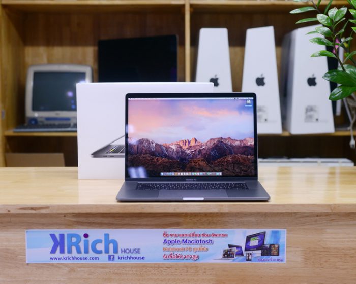 TOP MODEL - MacBook Pro 15-inch 2016 Touch Bar (Space Gray) / i7 2.7GHz RAM 16GB SSD 512GB Radeon Pro 455 (2GB) / Full Box * New Display+ New Battery