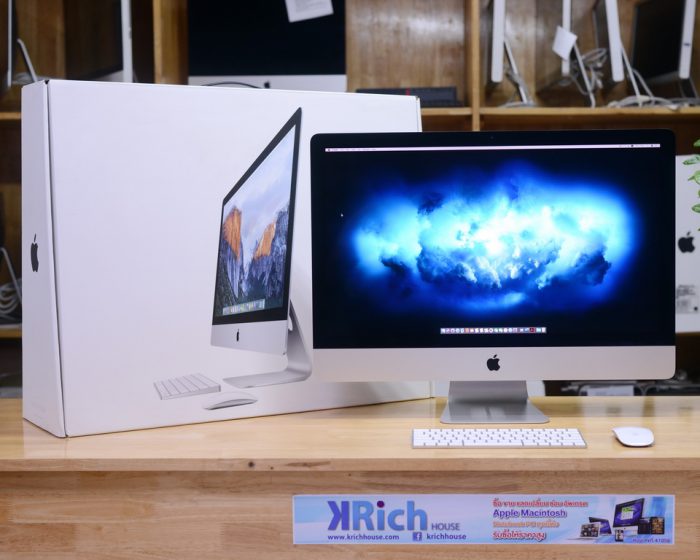 iMac 27-inch (5K Late 2015) Quad-Core i5 3.2GHz Ram 16GB HDD 1TB / AMD Radeon R9 M380 Full Box