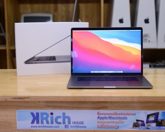 MacBook Pro Retina 15-inch 2019 6‑Core i7 2.6GHz RAM 16GB SSD 256GB (Space Grey) Full Box Apple Warranty 27/08/2021