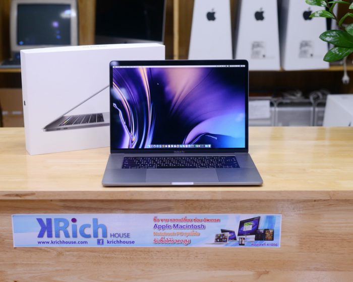 Top Model - MacBook Pro 15-inch 2017 (Space Gray) Touch Bar / i7 2.9GHz RAM 16GB SSD 512GB Radeon Pro 560(2GB) / Full Box * New Display