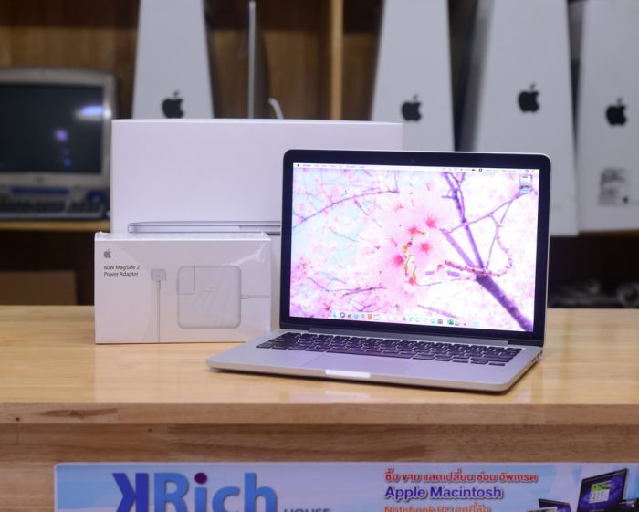MacBook Pro Retina 13-inch Core i5 2.7GHz. RAM 8GB. SSD 256GB. Early 2015. Full Box ( New Battery + New Adapter )