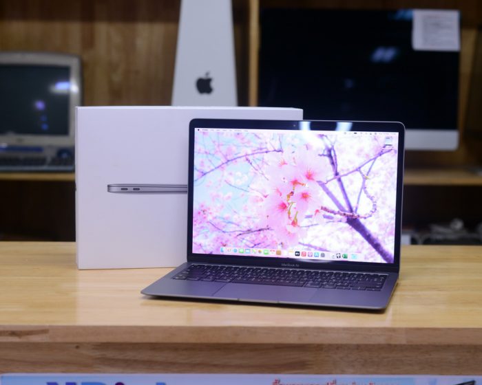 MacBook Air 13-inch Apple CPU M1 8-Core GPU 8-Core RAM 8GB. SSD 512GB. 2020. ( Space Gray ) Full Box Apple Warranty 16-02-2022