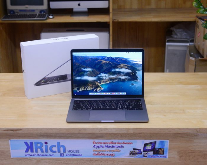 MacBook Pro 13-inch 2018 Touch Bar/ Quad-Core i5 2.3GHz RAM 8GB SSD 256GB Iris Plus 655(1.5GB) / Full Box * New Battery