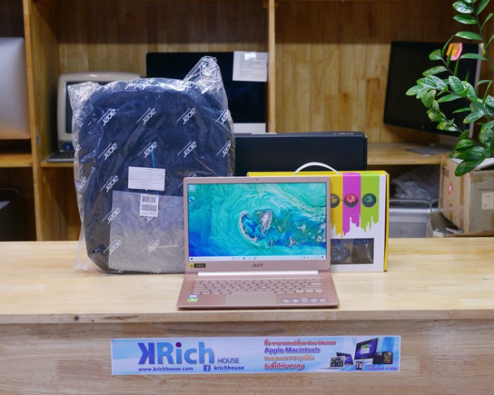 Acer Swift SF514-52T-53P i5-8250U 1.6 GHz RAM 8GB SSD 256GB Touch Screen / Full Box + Bag + Gift Box 8in 1 * Warranty 29-03-2022