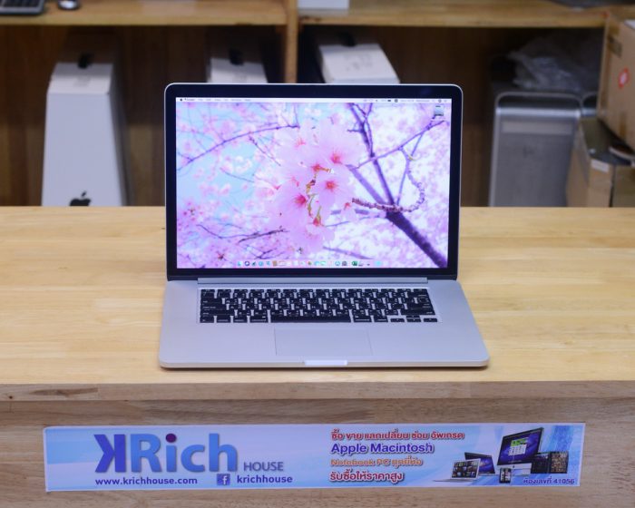 MacBook Pro Retina 15-inch Quad-Core i7 2.3GHz. Ram 16GB. SSD 512GB. GeForce GT750M Late 2013. TOPMODEL. ( New Battery )