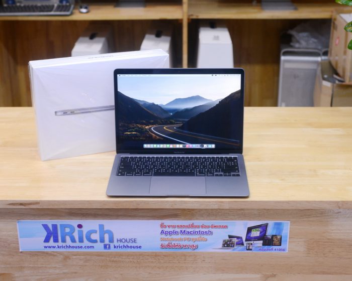 MacBook Air 13-inch Apple M1 2020 8-Core RAM 8GB SSD 256GB ( Space Gray) / Full Box * Apple Warranty 19-04-2022
